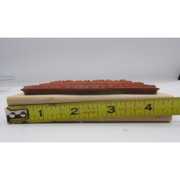 Stamps Set Seasonal Borders Stampin' Up! Set of 4  with box © 1997 - Picture 4 of 5